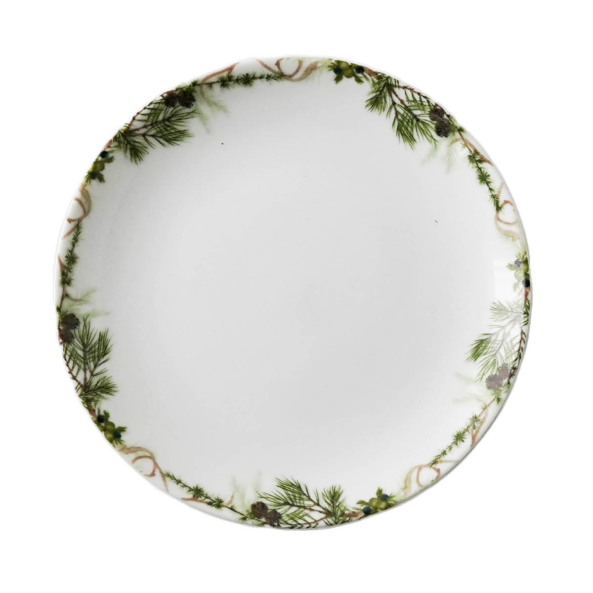 Nostalgi Assiett 14 cm Vit/Grön