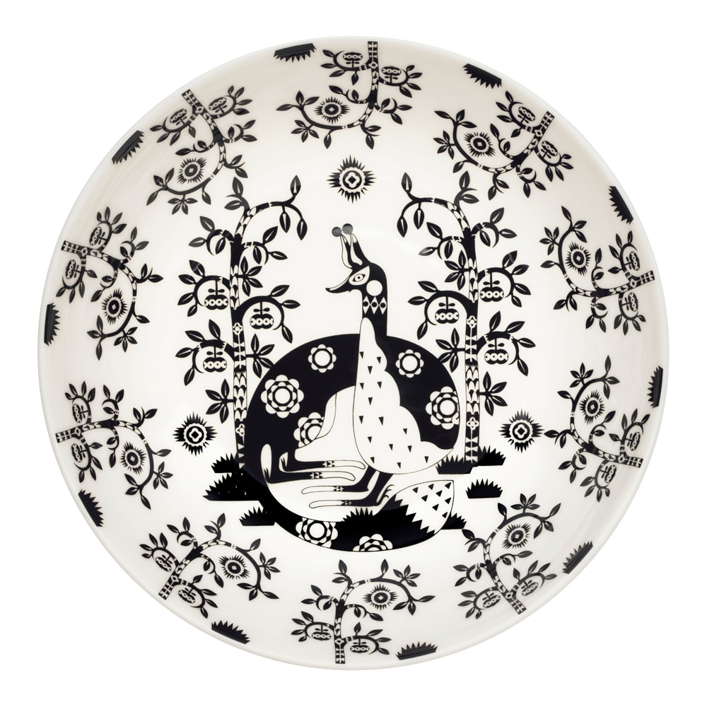 Taika Tallrik Djup 22 cm Svart