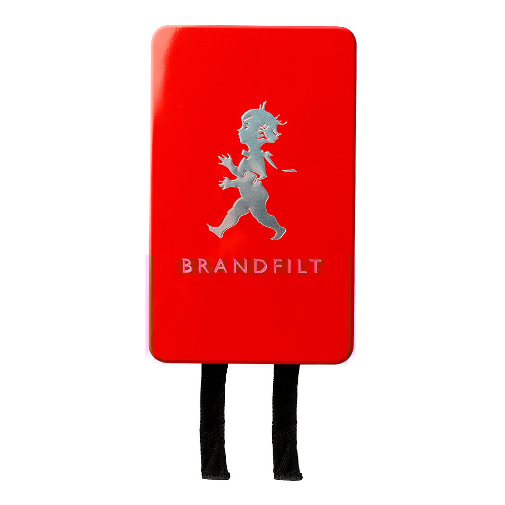 Solstickan Brandfilt 120x120 cm Röd