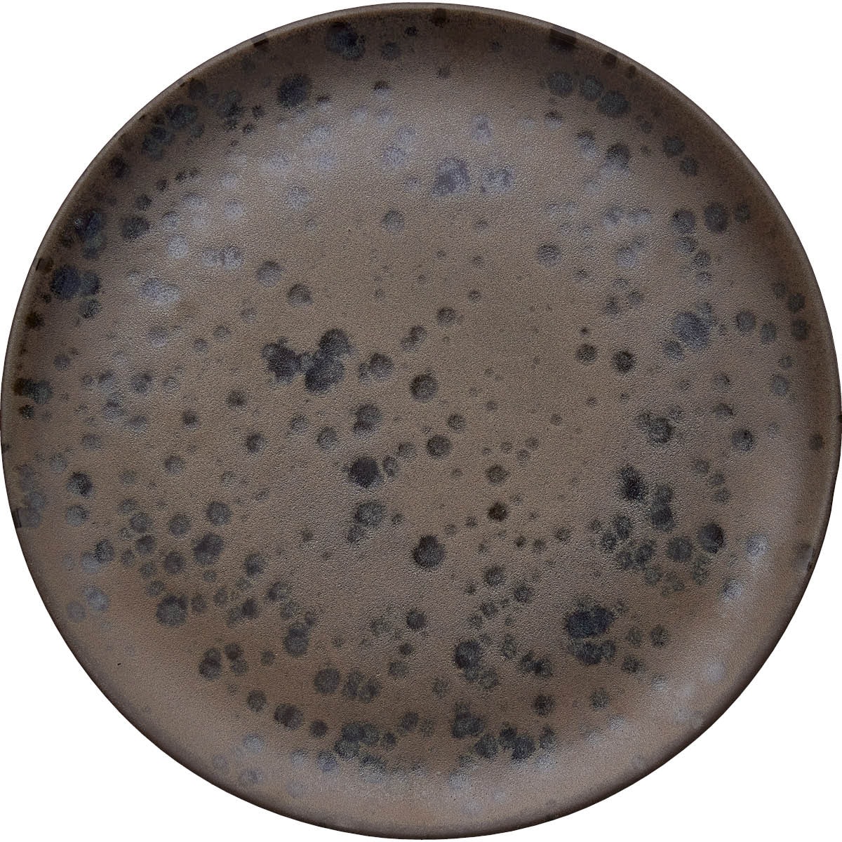 Raw Tallrik 23 cm Spotted Brown