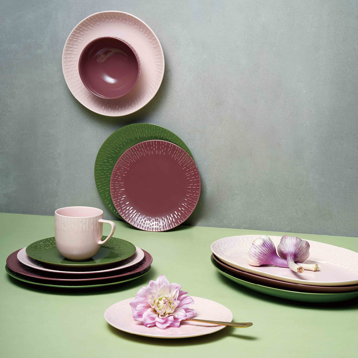 Confetti Sk&aring;l 14 cm Bordeaux