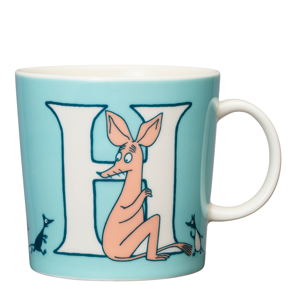 Muminmugg H ABC 40 cl Blå