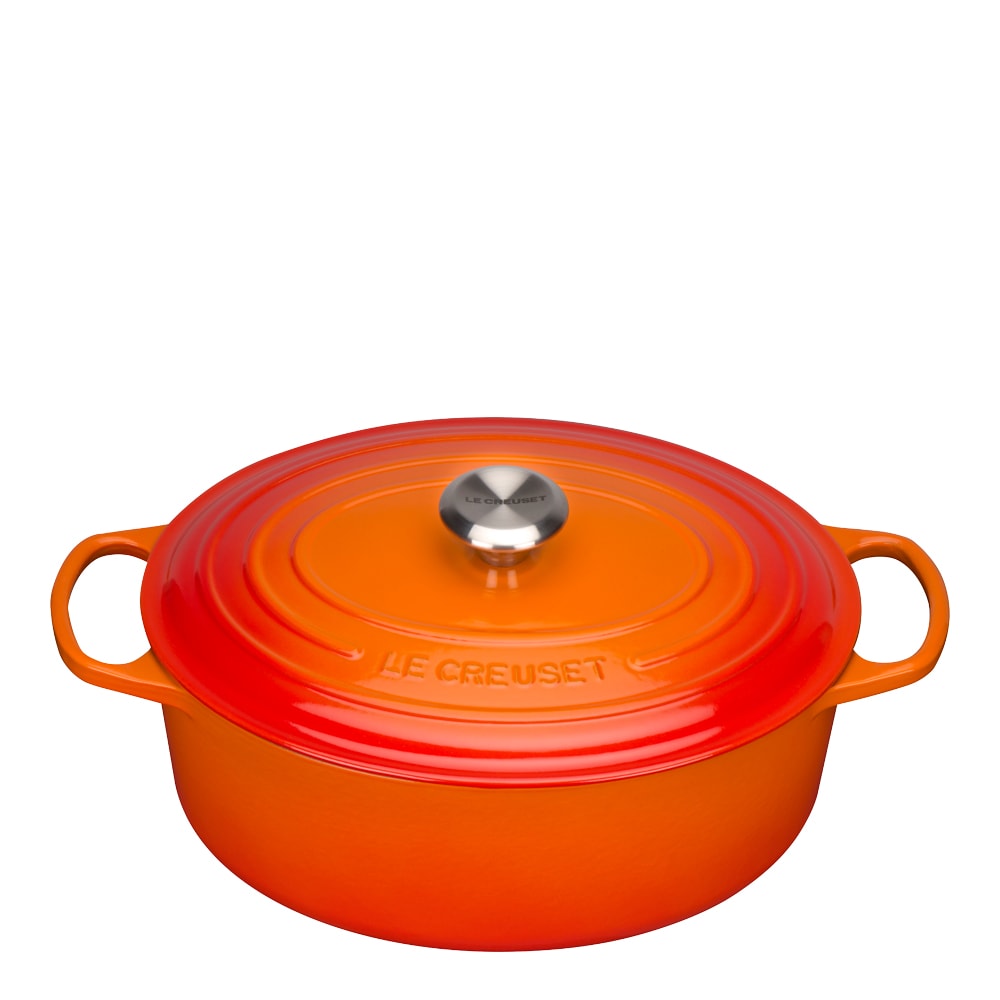 Signature Gjutjärnsgryta oval 31 cm 6,3 L Vulkan