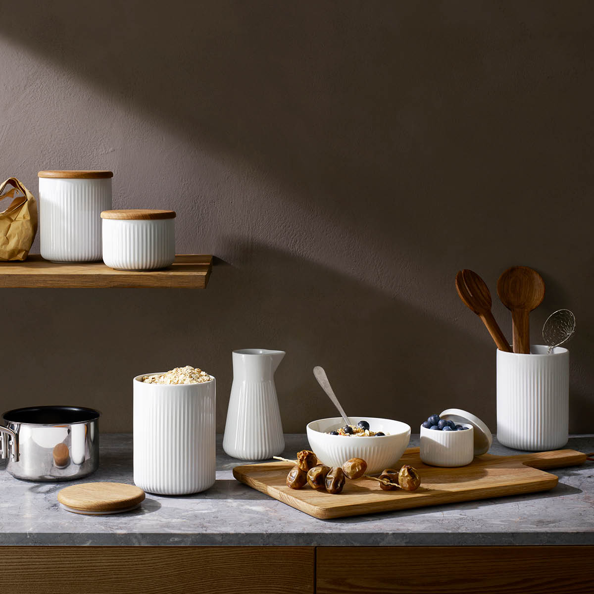 Eva Trio Legio Nova Skål 40 cl Vit