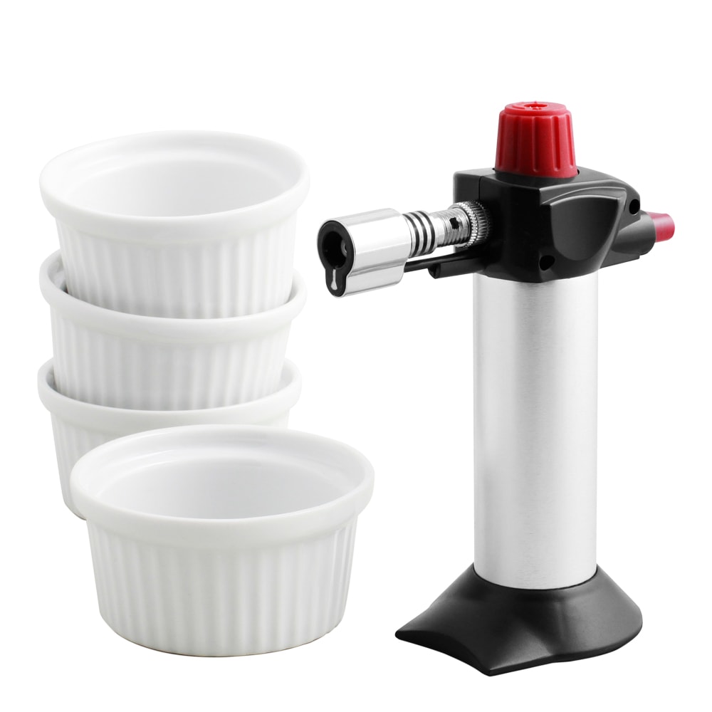 Backaryd Bruléebrännare med 4 ramekiner