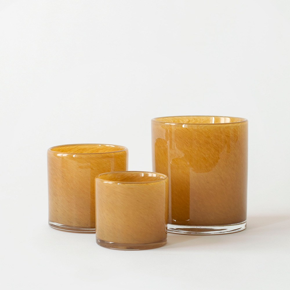 Lyric ljuslykta 8x8 cm Ginger