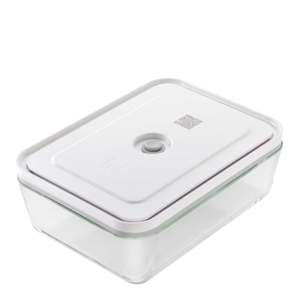 Vakuumform Borosilikatglas Rektangulär 2 l