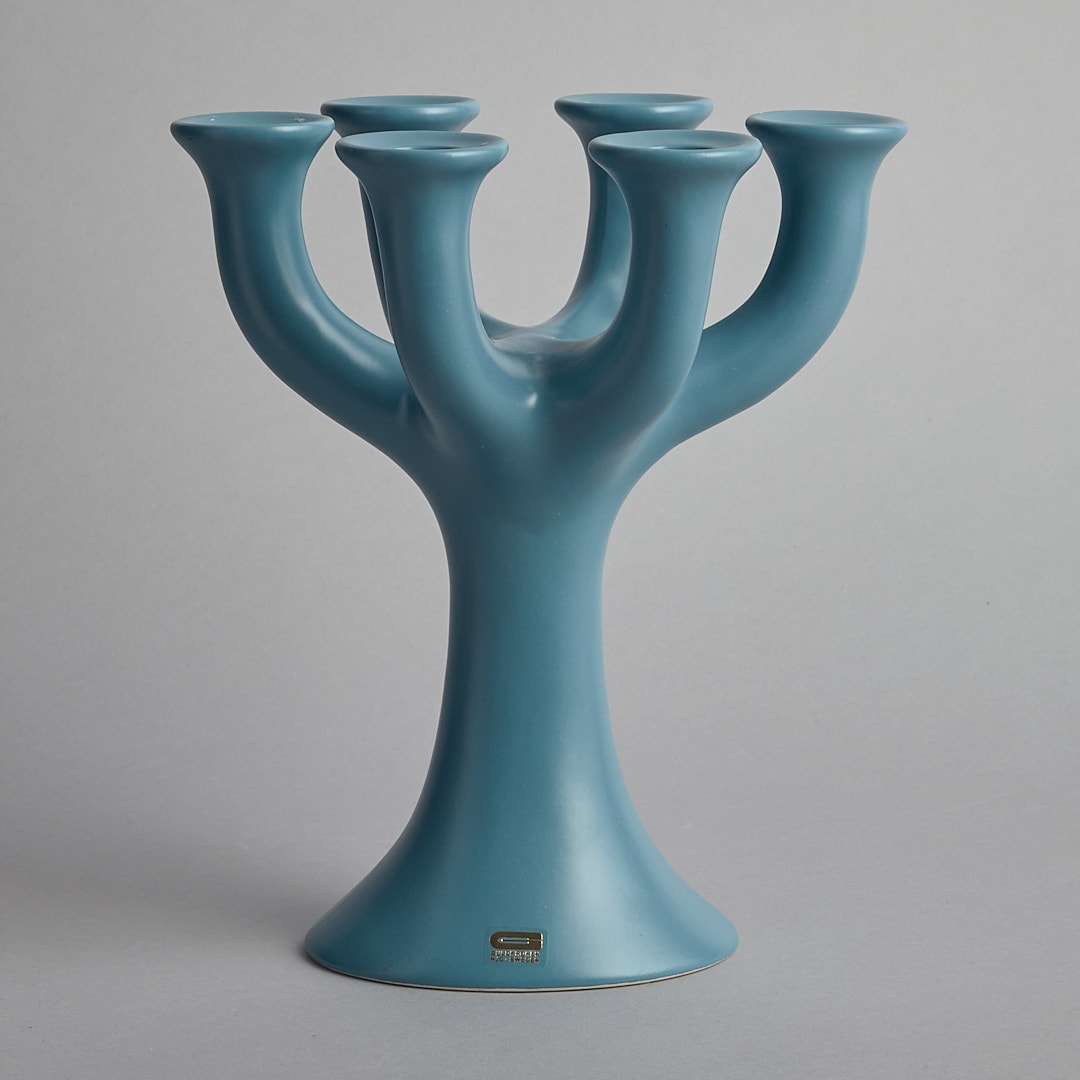 Guldkroken 6 armad ljusstake