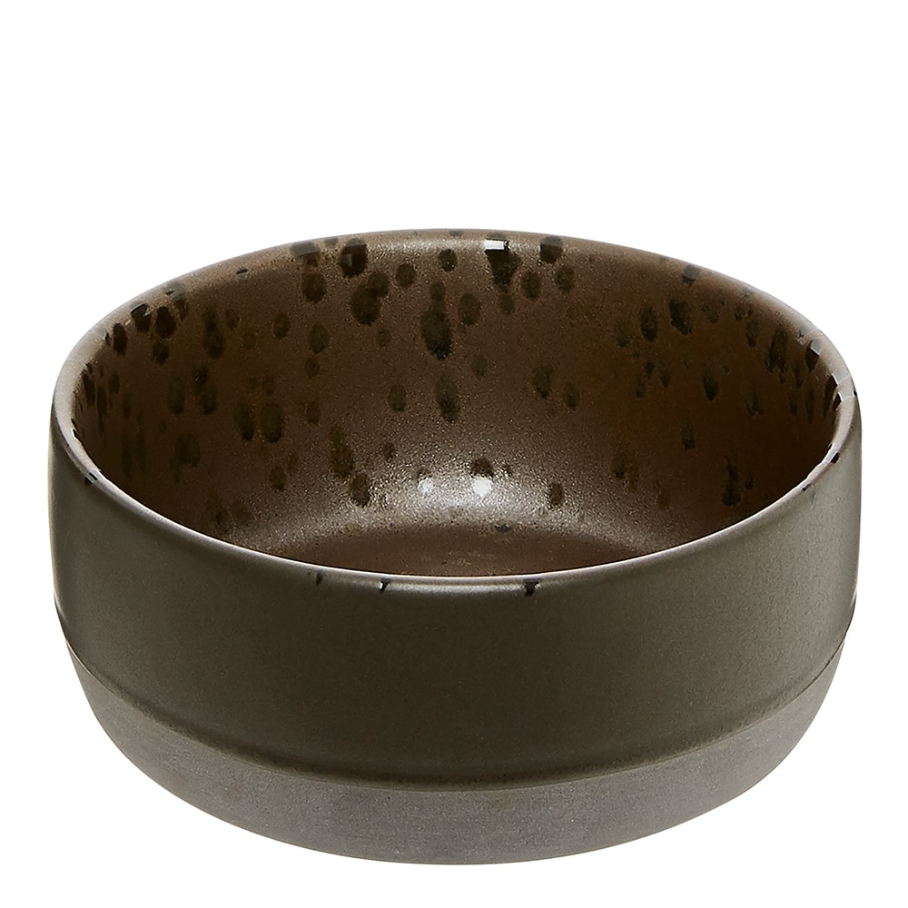 Raw Skål 13,5 cm Spotted Brown