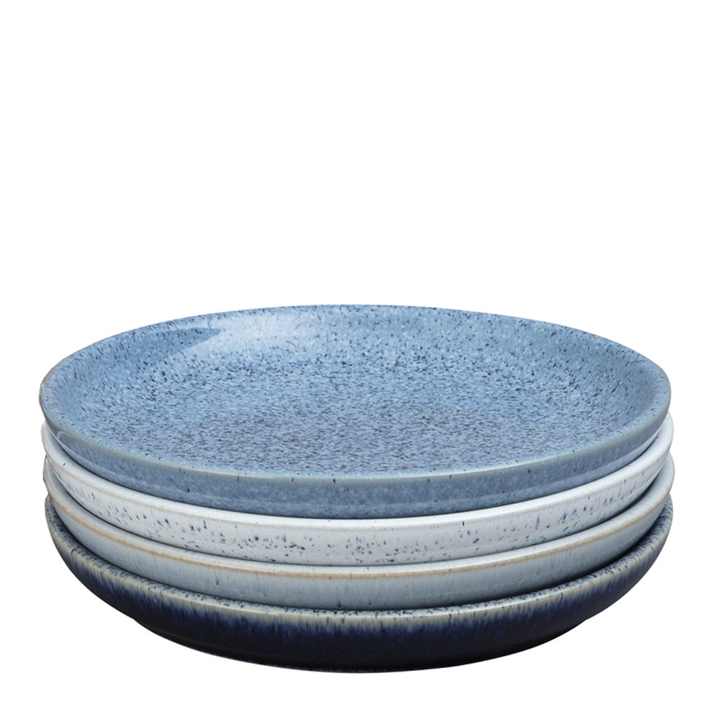 Studio Tallrik 17 cm 4-pack Blå
