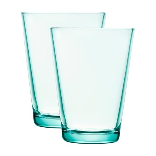 Kartio Glas 40 cl 2-pack Vattengrön