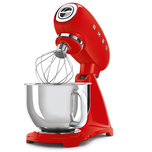 Smeg 50's Style K&ouml;ksmaskin SMF03 4,8 L R&ouml;d