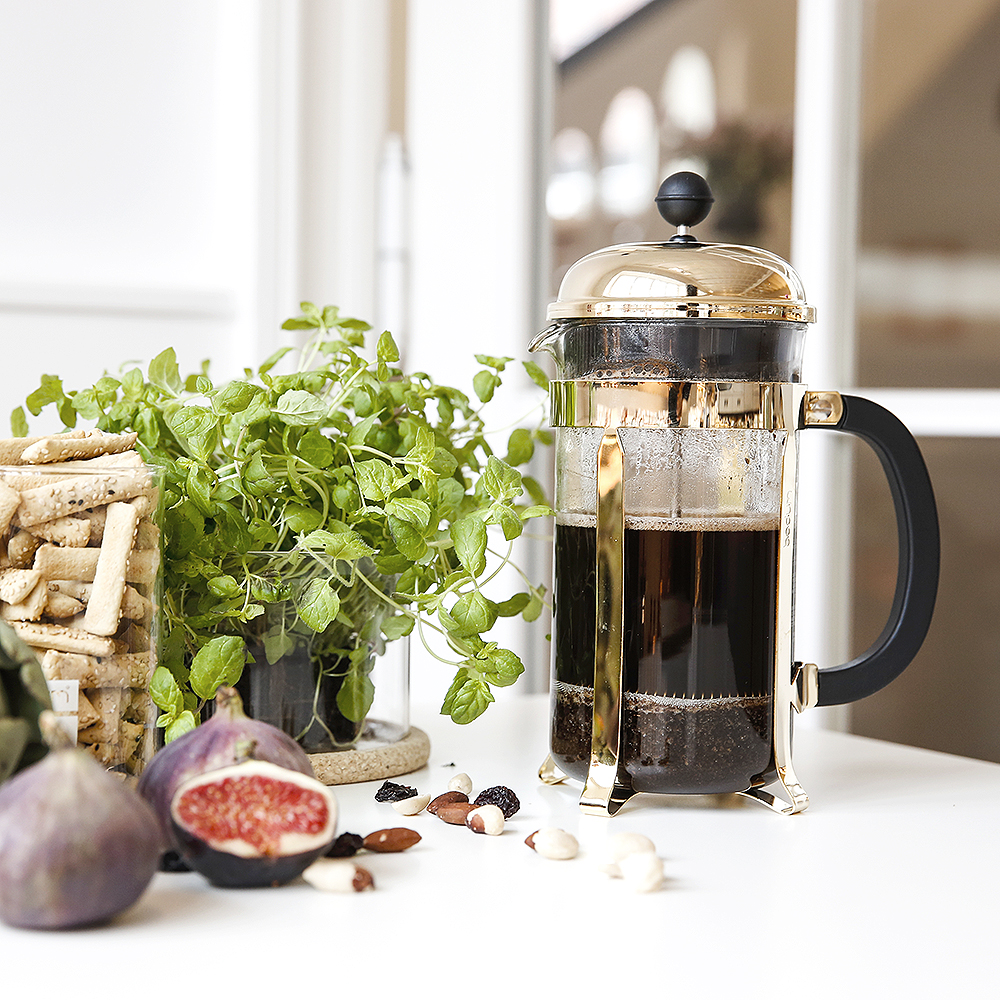 Chambord Pressobryggare 12 koppar 1,5 L Guld