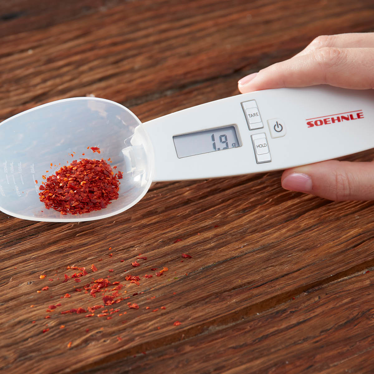 Cooking Star Hushållsvåg Sked Vit