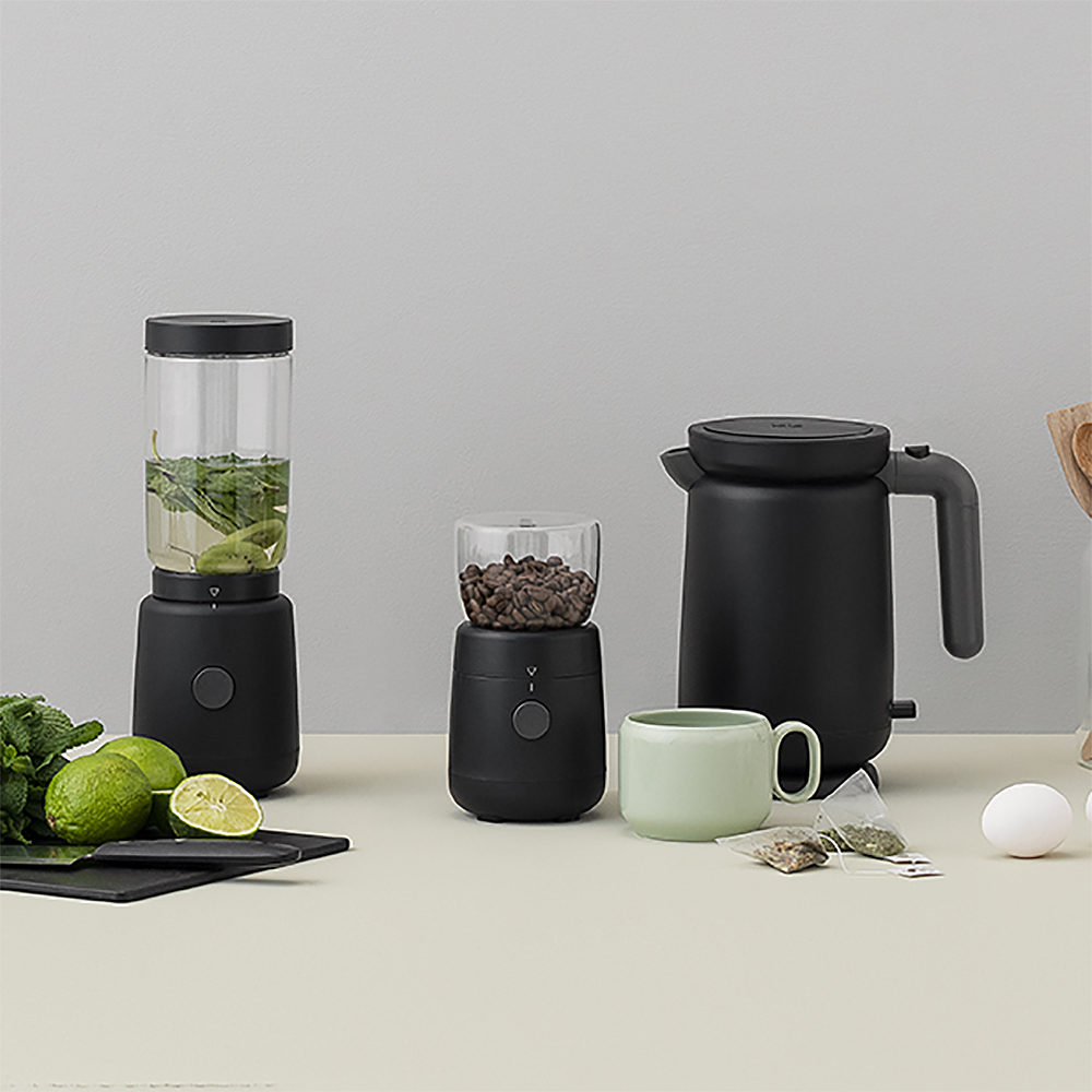 Foodie Kaffekvarn elektrisk Svart