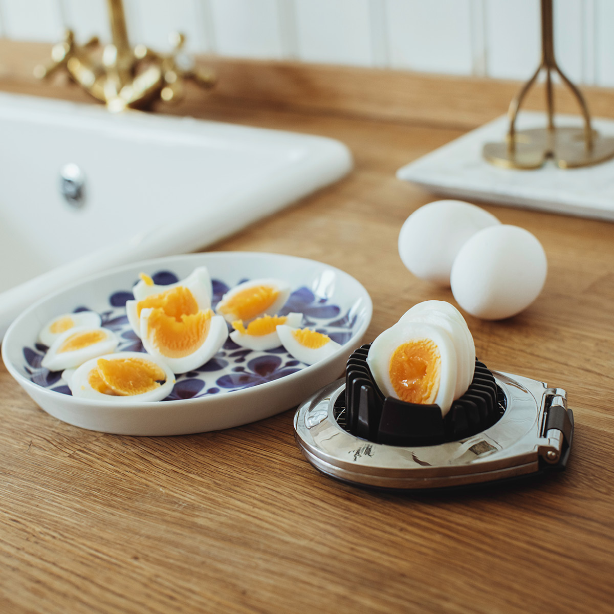 Äggdelare 11,5 cm Silver