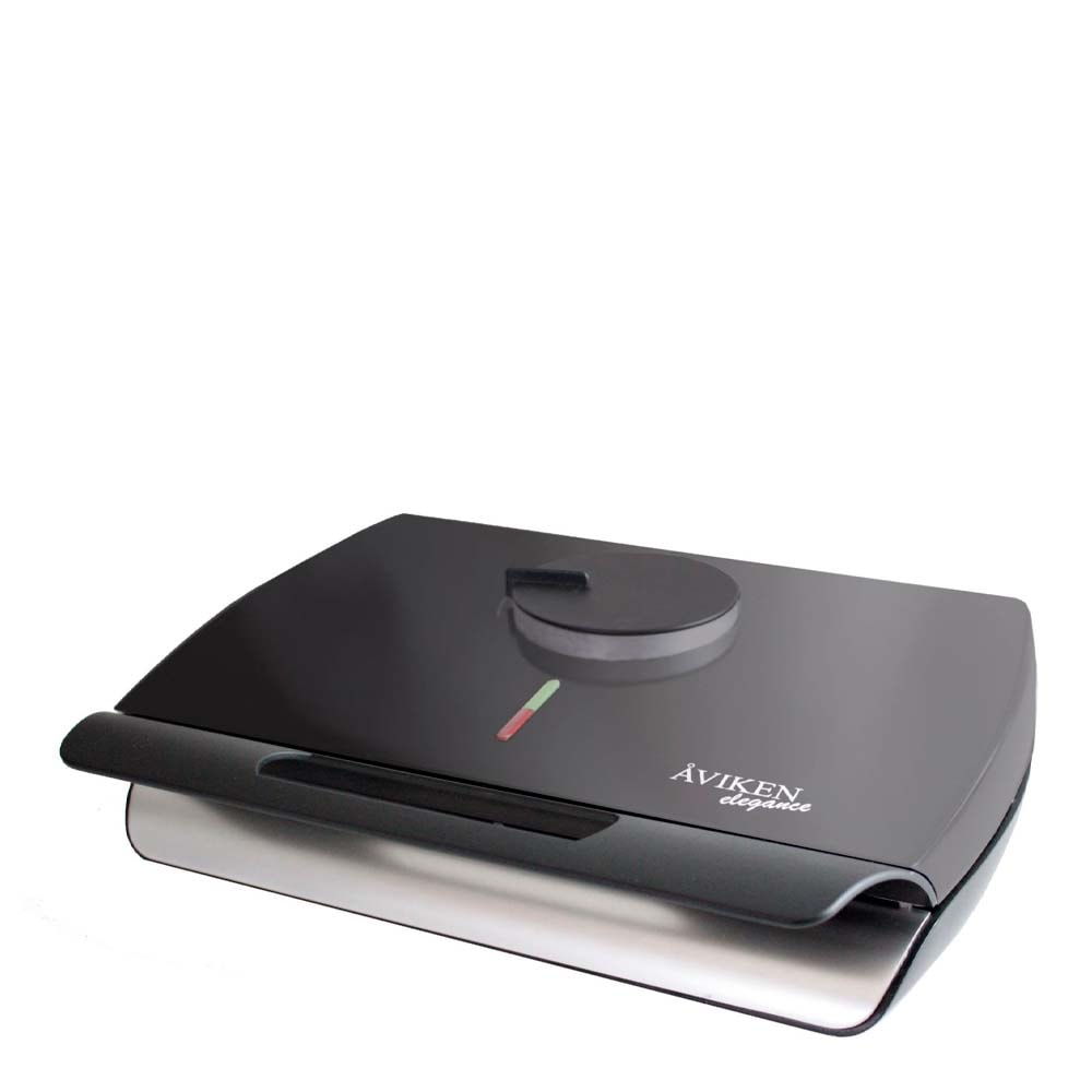 Våffeljärn Dubbelt Elegance Svart