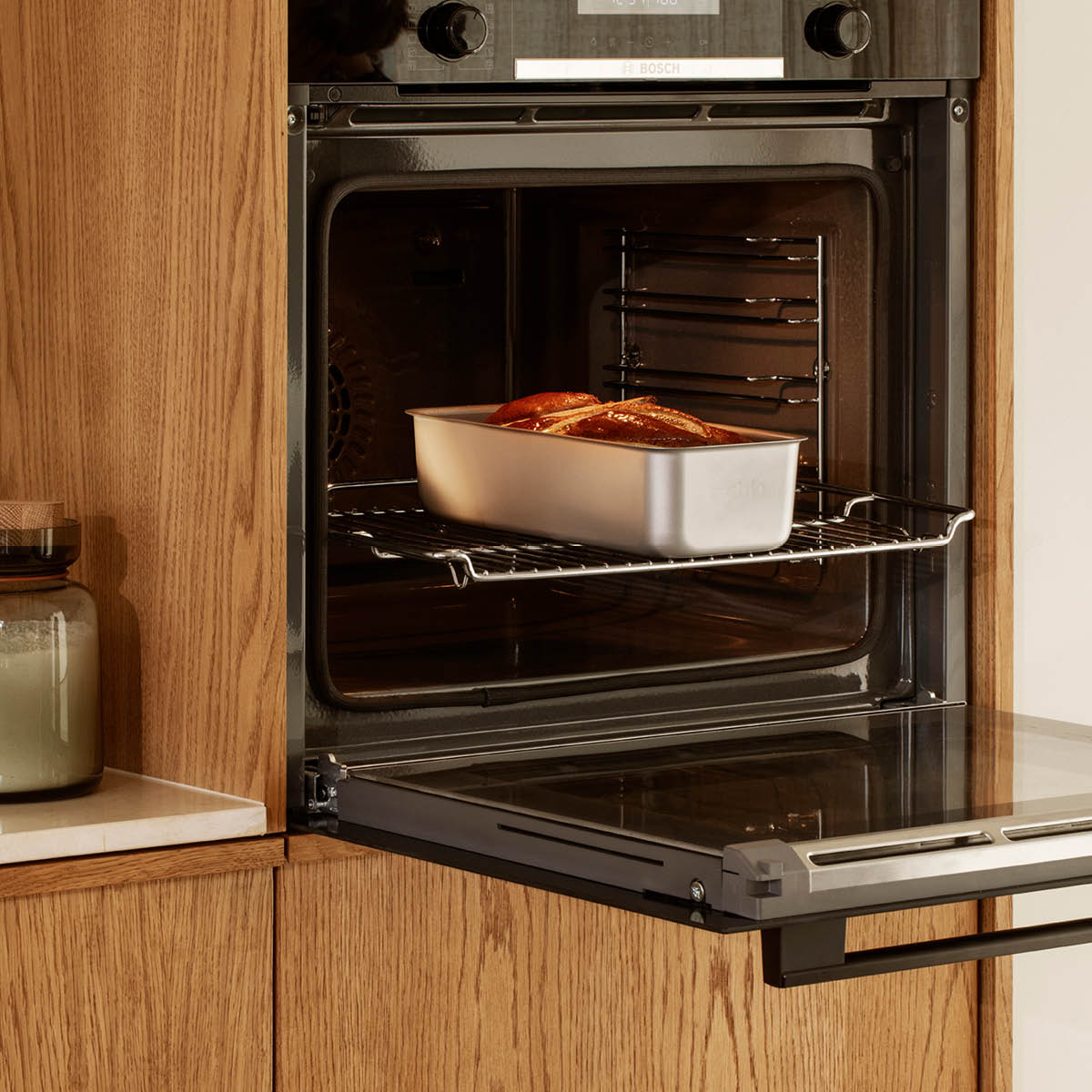 Bröd/kakform 1,35 L Grå