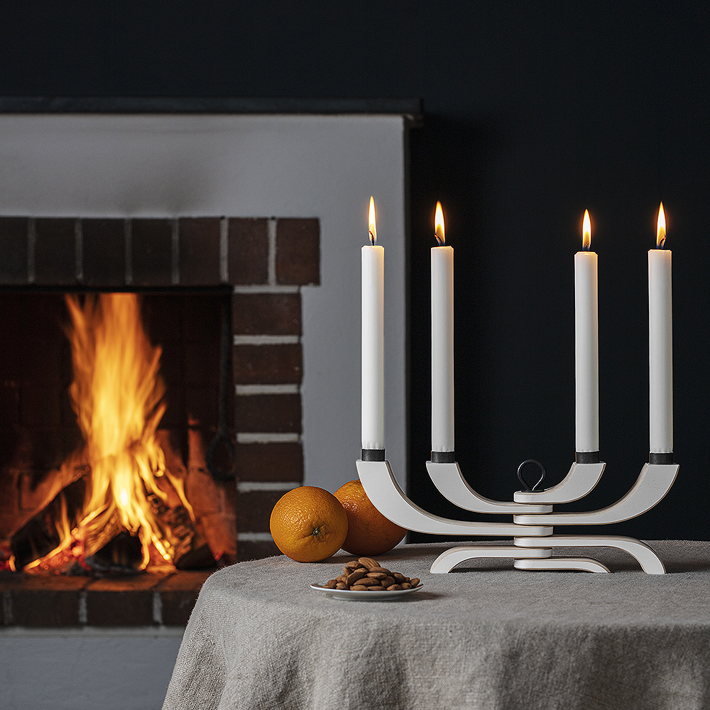 Nordic Light Ljusstake 4-armad Vit