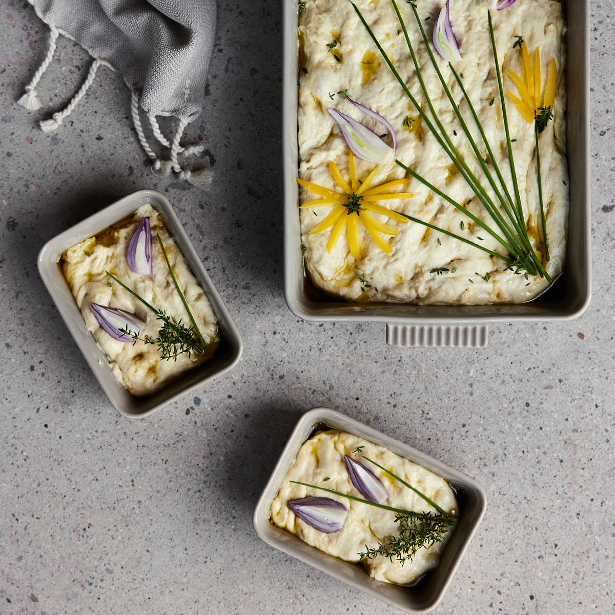 Flora Ugnsformar 12 cm 2-pack Beige