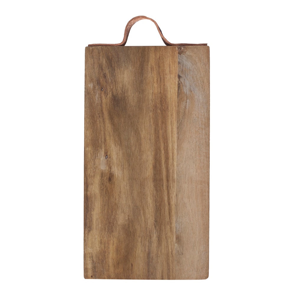 Serveringsbricka med rem Akacia FSC 48x27 cm