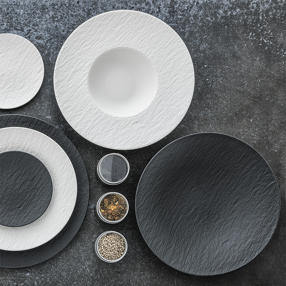 Manufacture Rock Tallrik flat 15,5 cm Svart