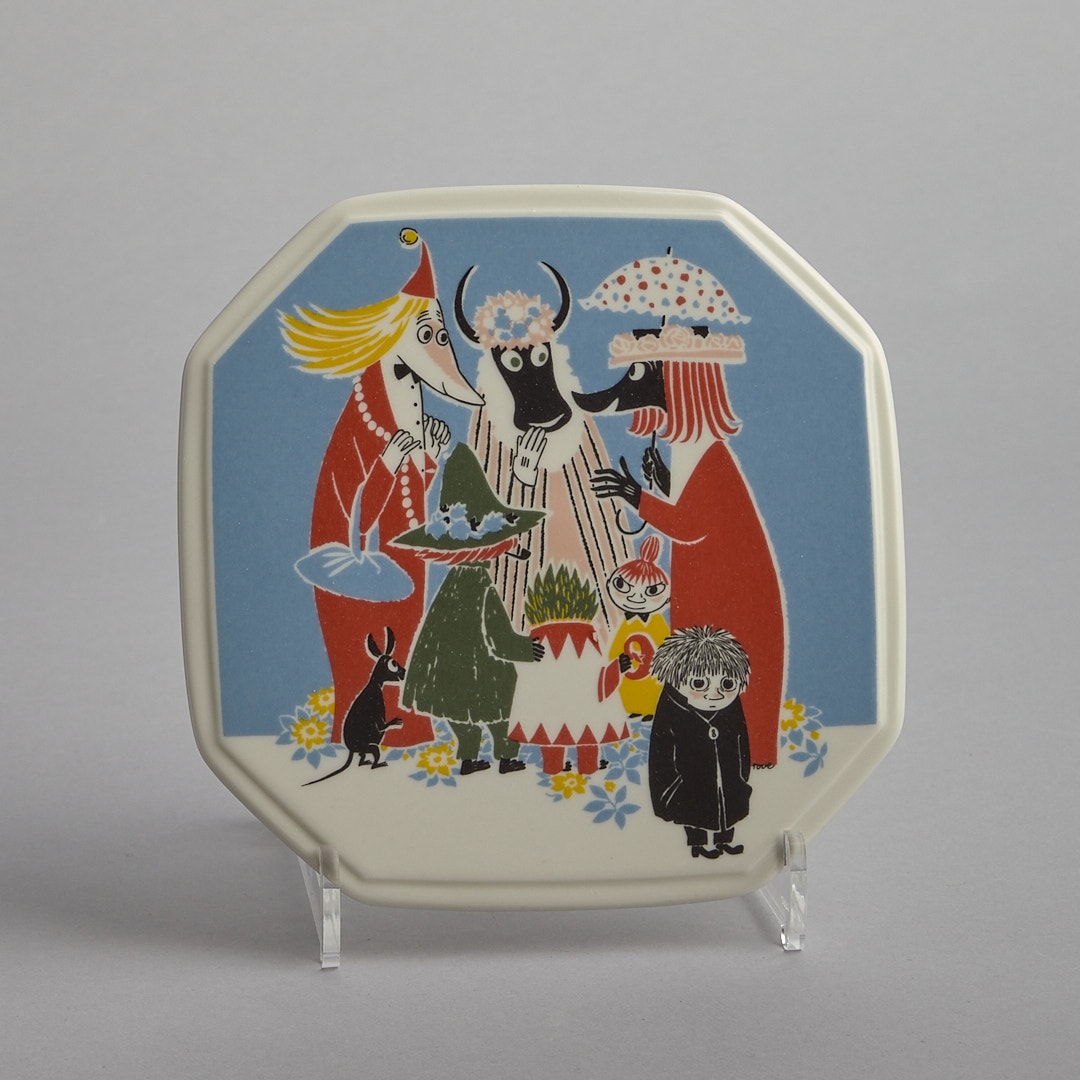 SÅLD "Vem ska trösta Knyttet" Väggtavla Mumin