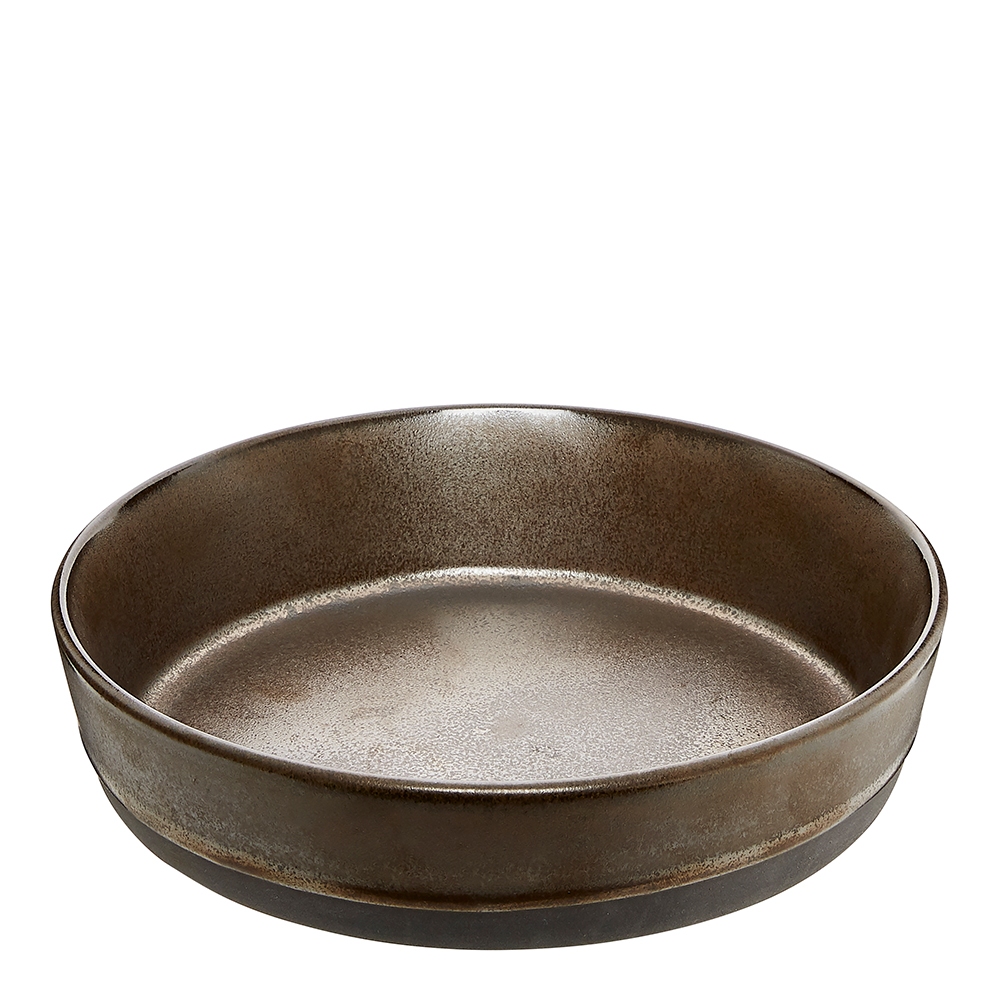 Raw Sk&aring;l 19,4 cm Metallic Brown