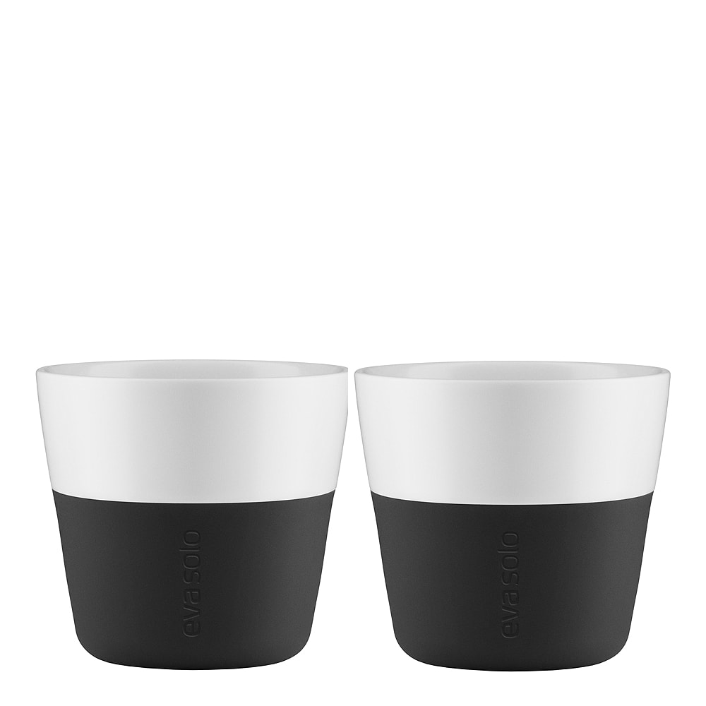 Lungomugg 23 cl 2-pack Svart