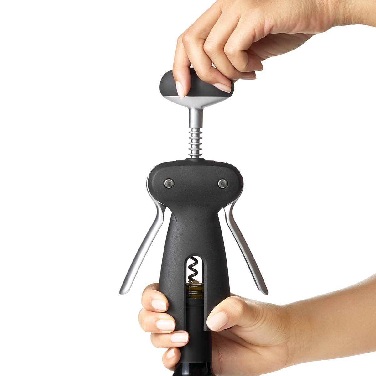 Korkskruv 23 cm Svart