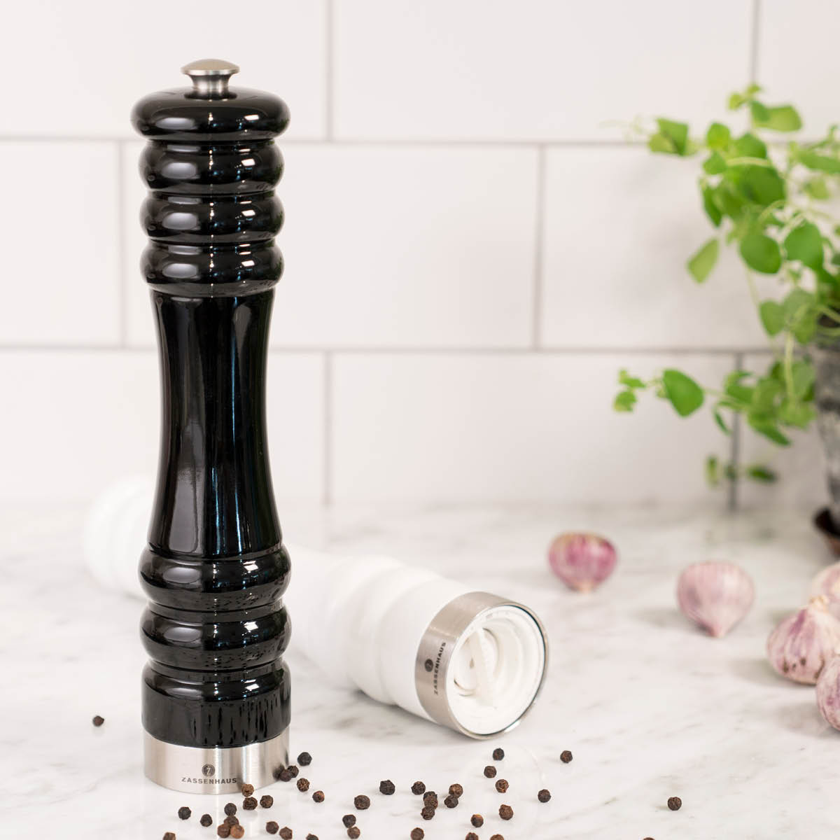 München Kvarn 25 cm Svart/Stål