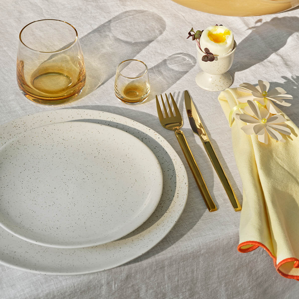 Nordic Vanilla Tallrik 26 cm Cream