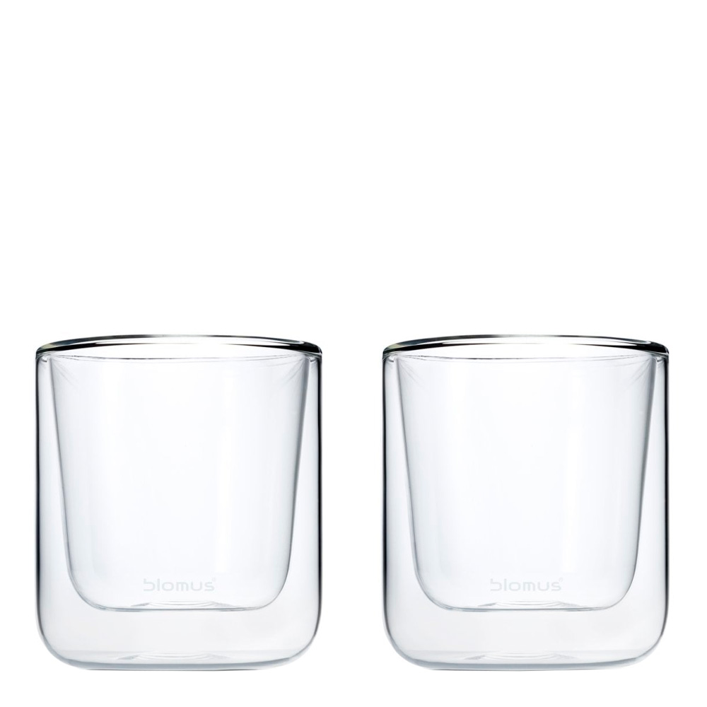 Nero Kaffeglas 2-pack Klar