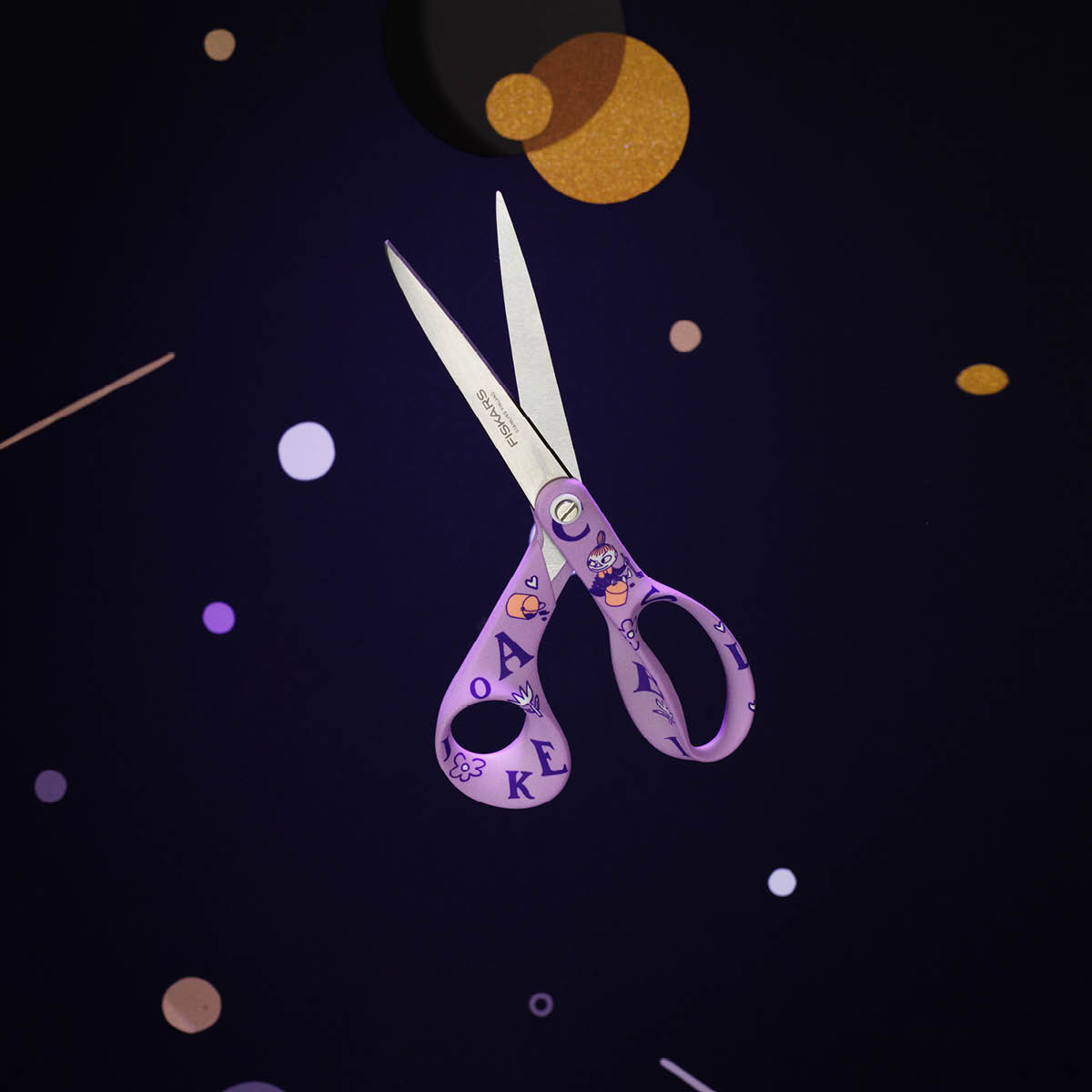 Mumin Universalsax 21 cm ABC Lila