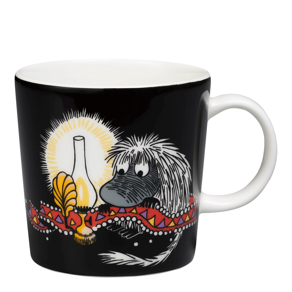 Muminmugg Förfadern Svart