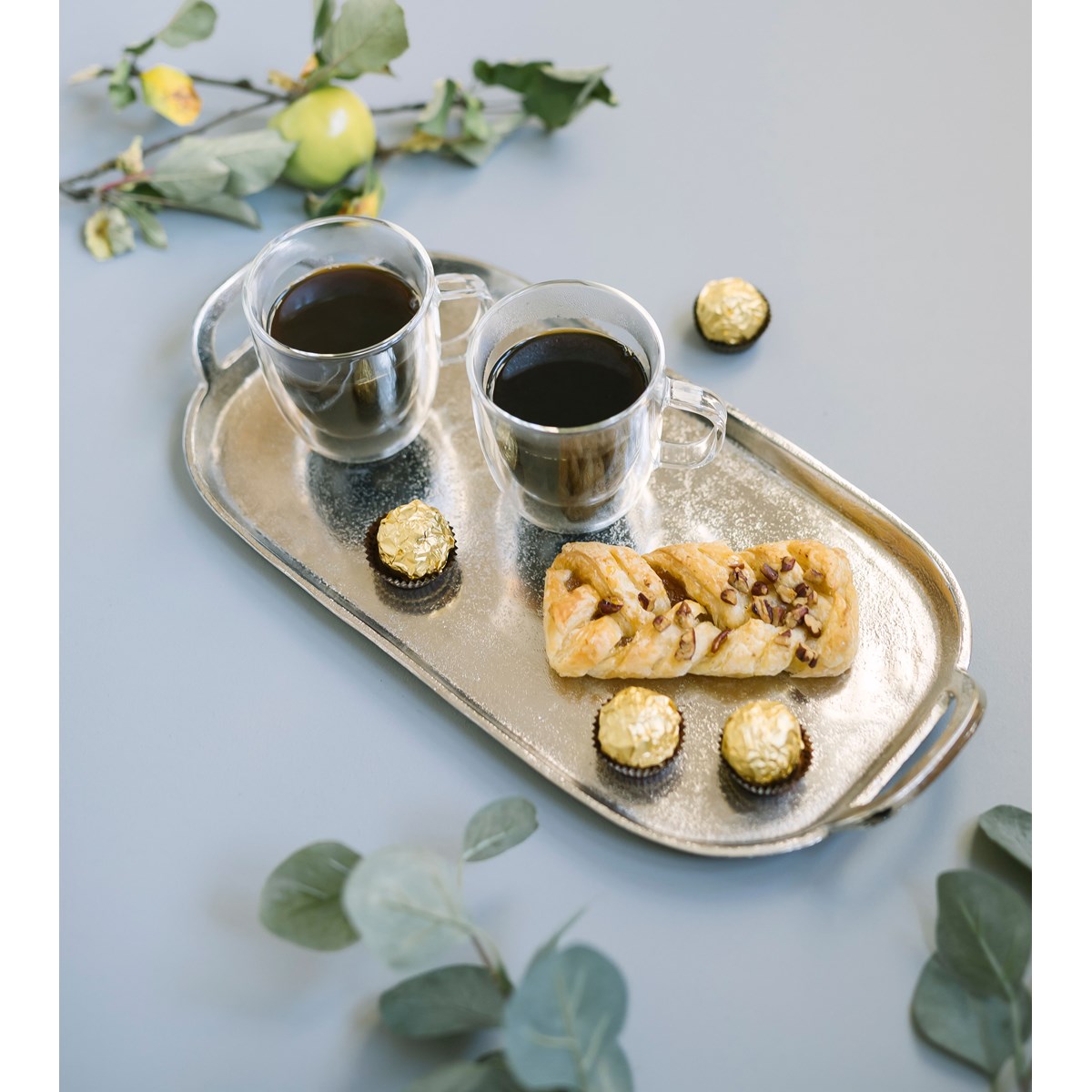 Kaffekopp dubbelv&auml;ggad 2-pack 24 cl Klar