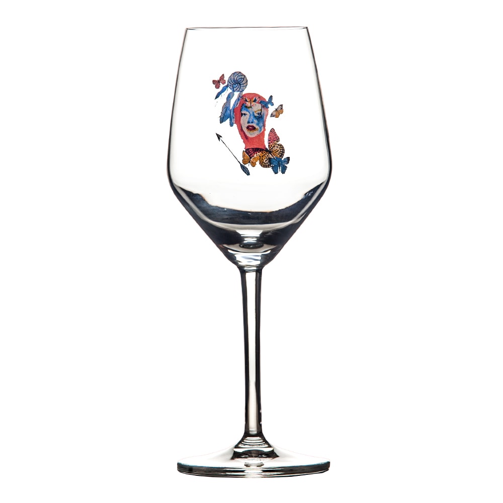 Rosé-/vitvinglas 40 cl In to the Future