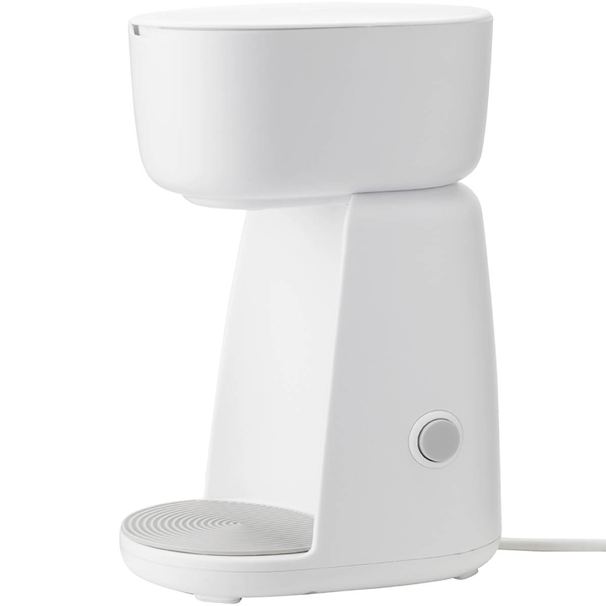 Foodie Single Cup Kaffebryggare Vit