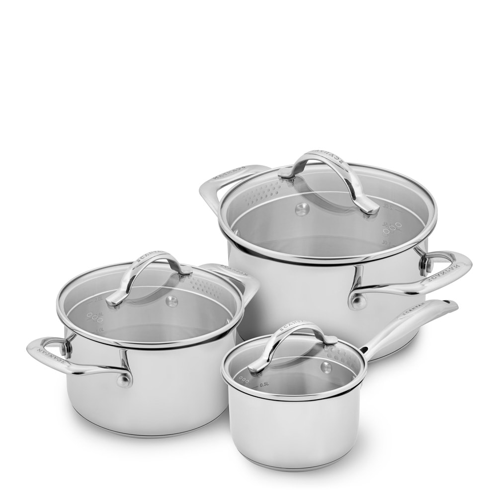 STS Grytset 3-delar Rostfri