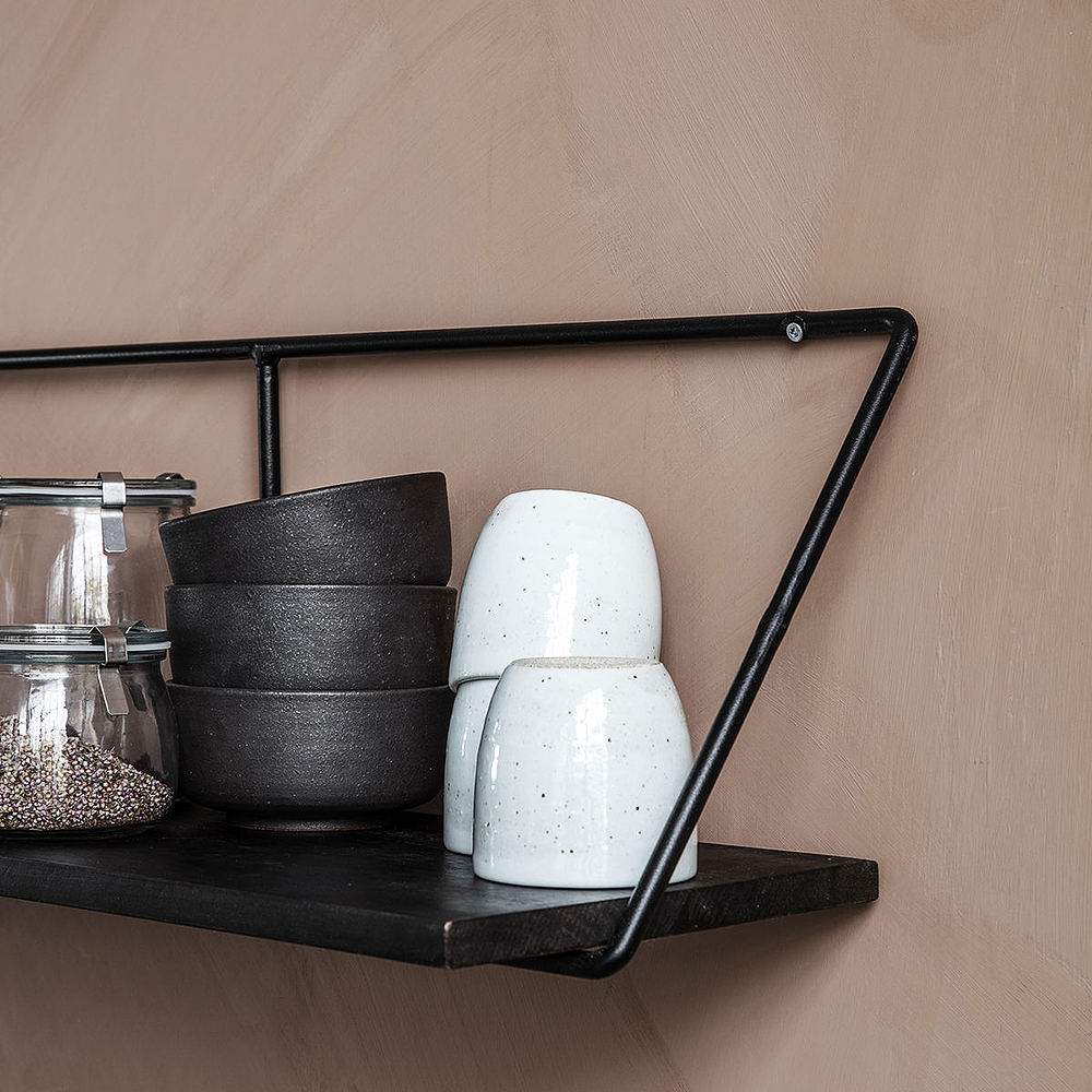 Wired Hylla 70 cm Svart