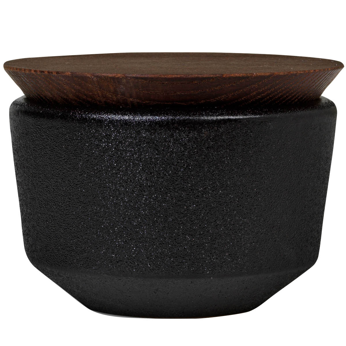 Rå Saltkar M/Lock 15 cl Svart