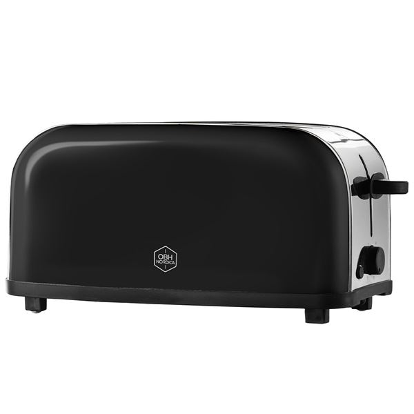 Toaster Manhattan 4 Svart