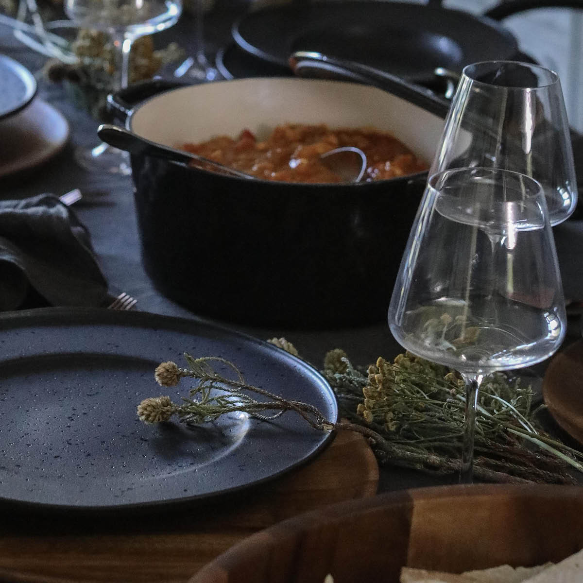 Sabor Gjutjärnsgryta 4,4 L Svart