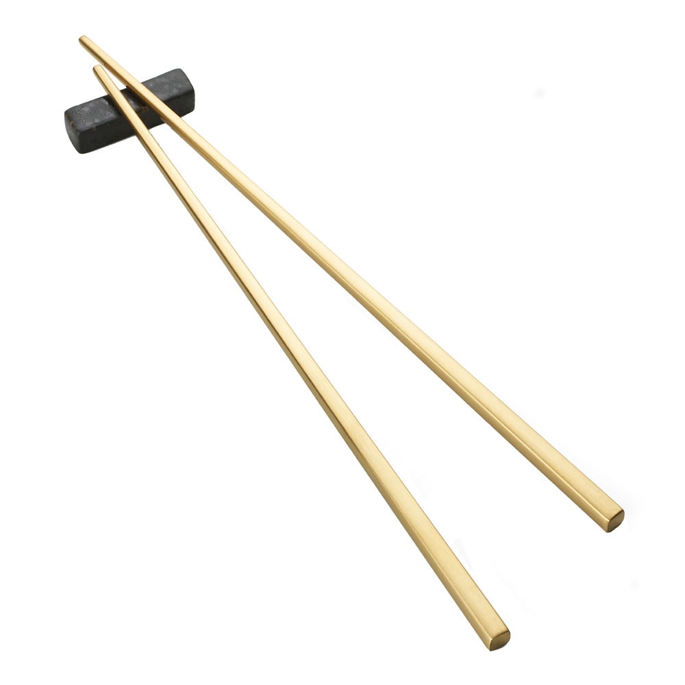 Ätpinnar 2-set Mässing matt