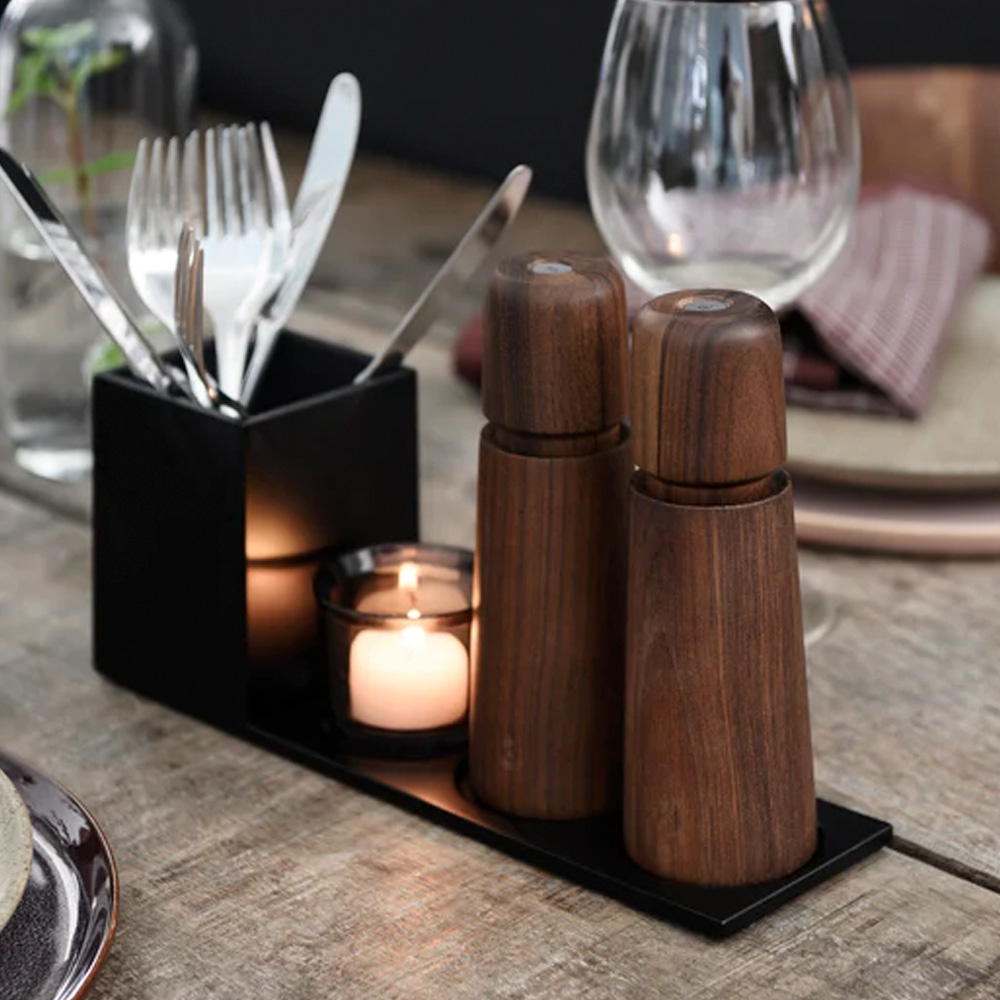 Stockholm Kvarn 17 cm Valnöt