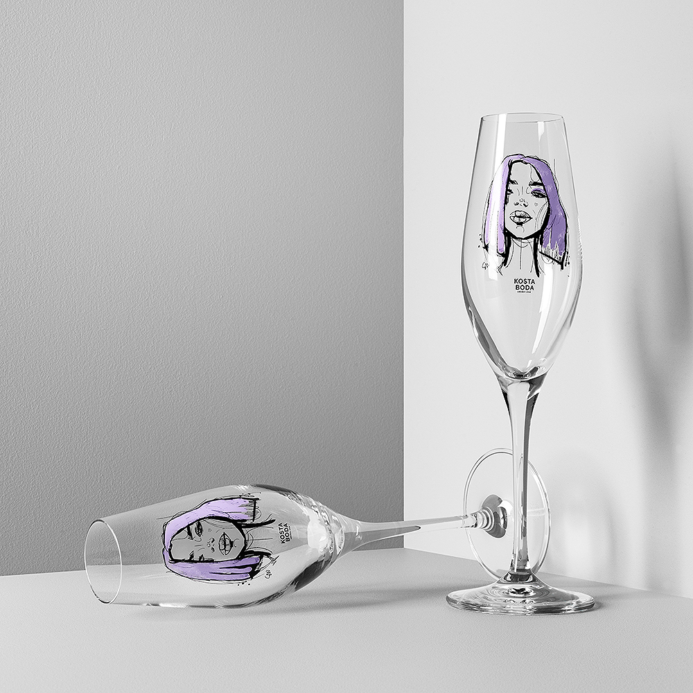 All About You Champagneglas 2-pack Forever Mine