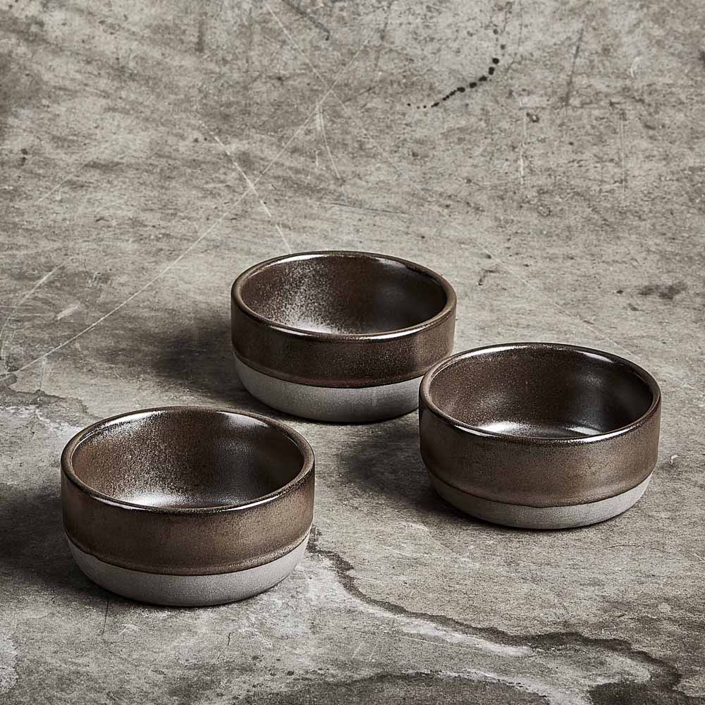 Raw Skål 9,5 cm Brun Metallic