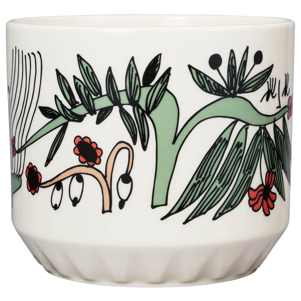 Puutarhurit Kruka 12X14 cm Vit