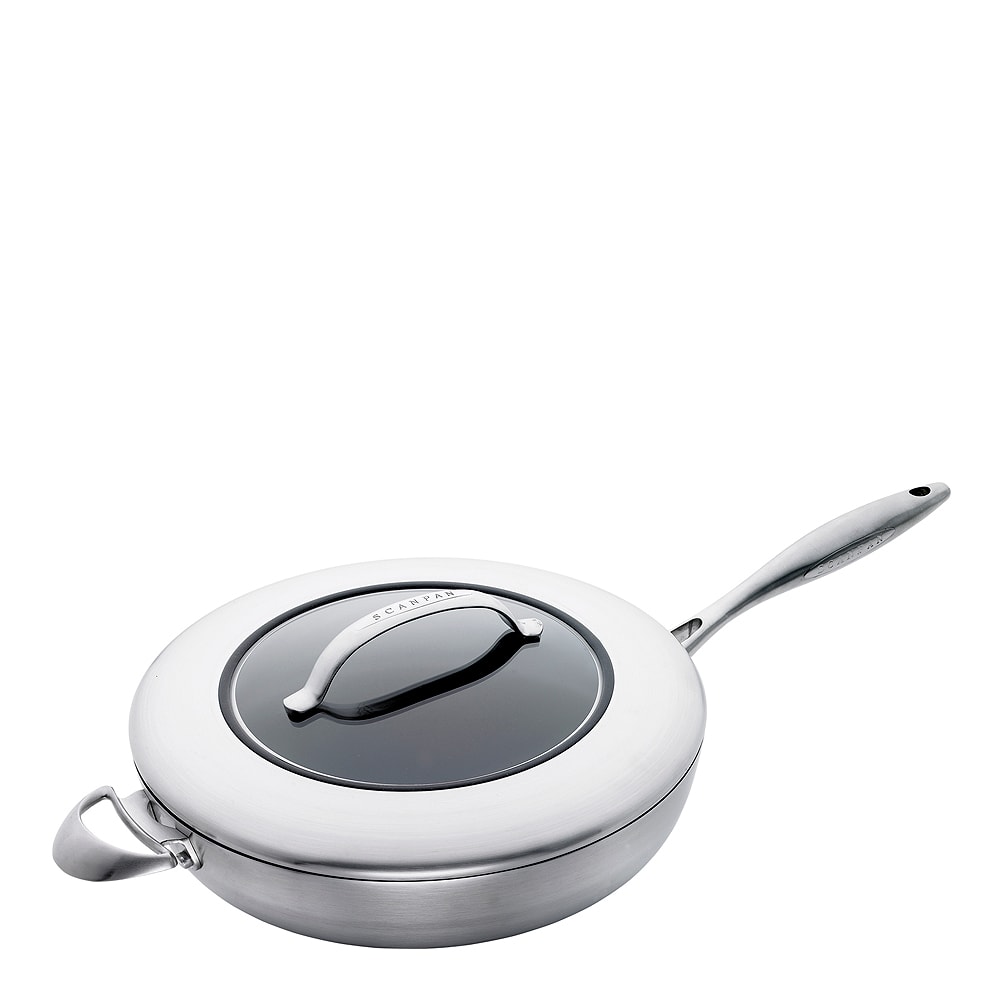 CTX Traktörpanna med lock 32 cm Rostfri