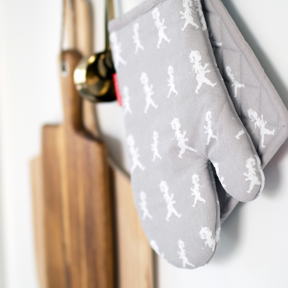 Grillvante 30x22 cm Grå